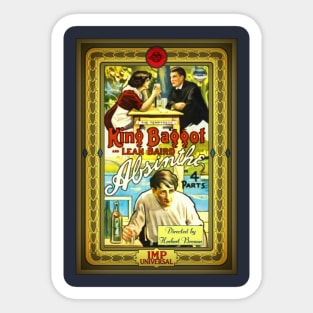 Absinthe (1914) Film Poster Sticker